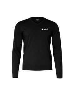 Brighton V-neck Black - Herre